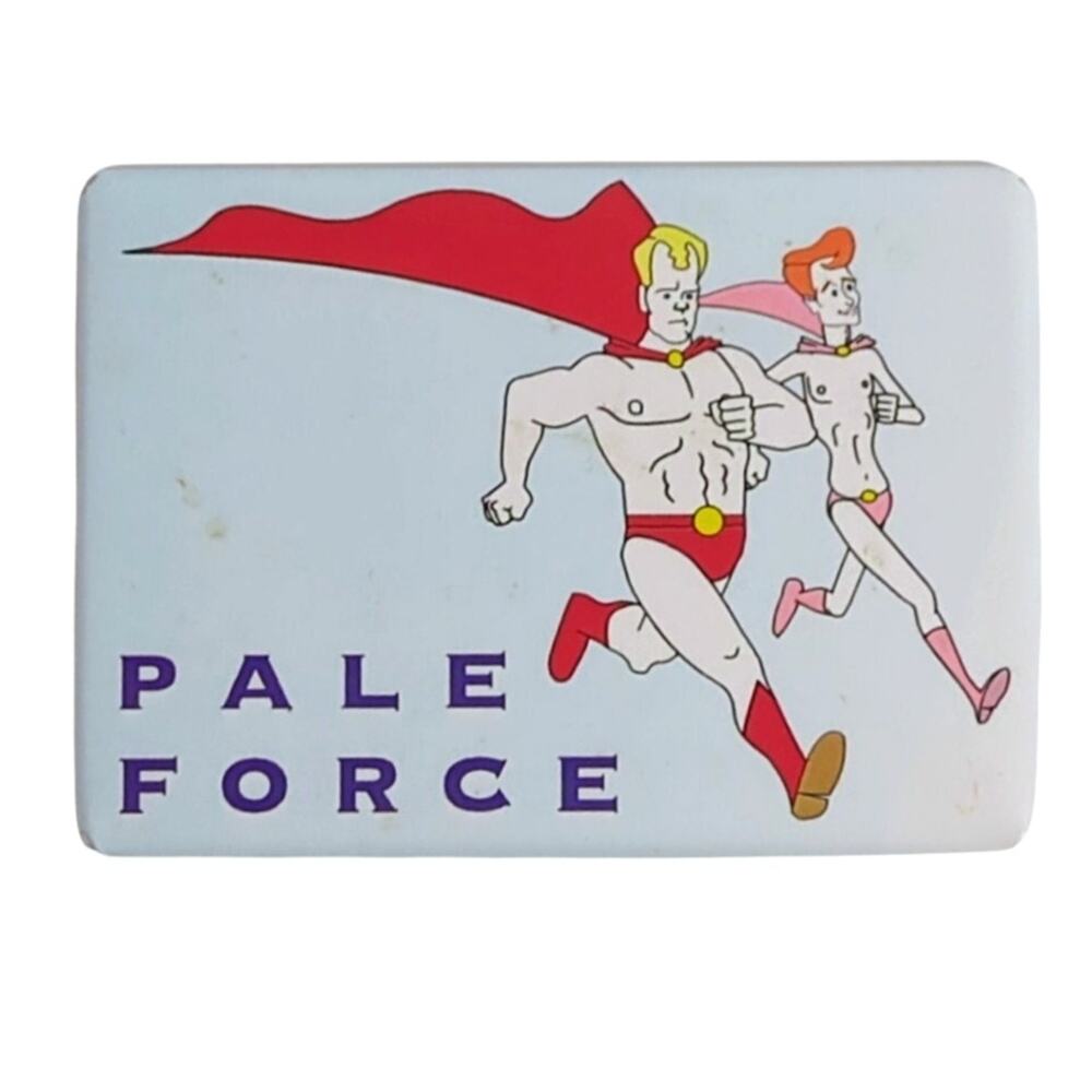 Pale Force Magnet Conan O'Brien Jim Gaffigan NBC Universal VTG Superhero Promo